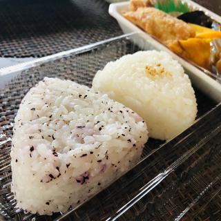 塩結び&ゆかりお結び