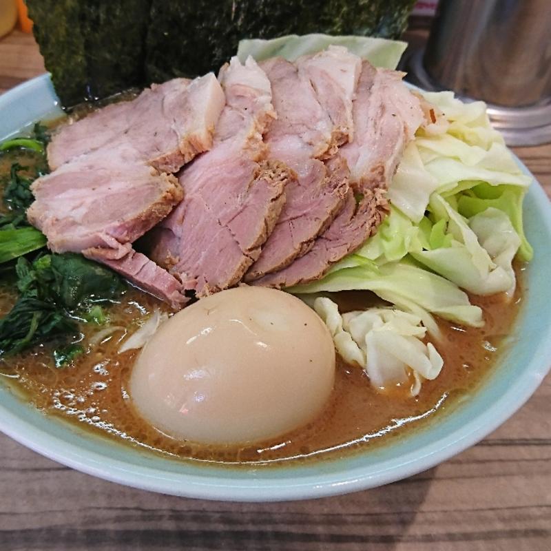 特製ラーメン並 チャーシュー(武蔵家 中野本店)