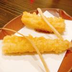 穴子の天ぷら（コースランチ）