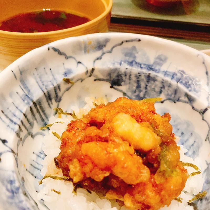 ミニ天丼（コースランチ）(天婦羅すぎ原)