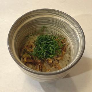 鱧皮の飯蒸し(ひろ作 （ひろさく）)