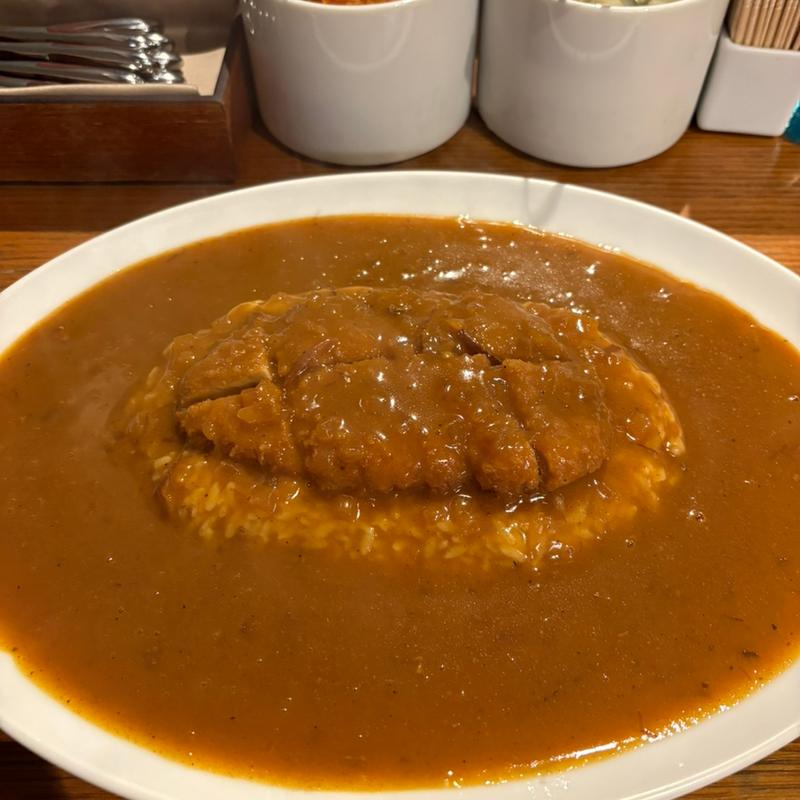 トンカツカレールー大盛り(白銀亭 本町駅店)