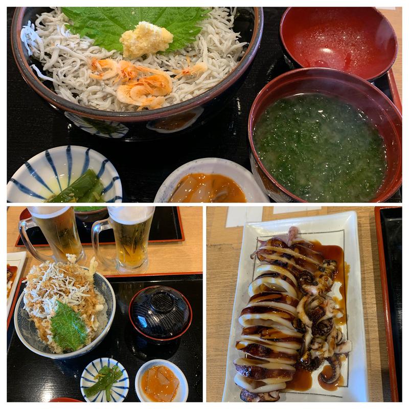 釜揚げしらす丼(魚華 ・ 本店)