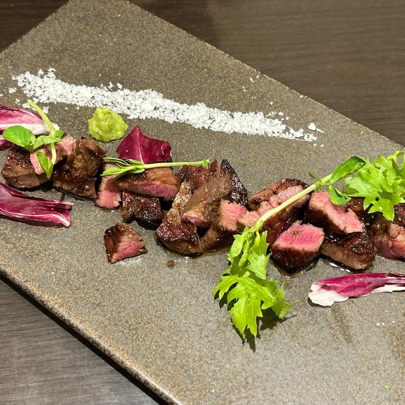 厚切り牛タンステーキ(極楽イタリアンGirrolamo)