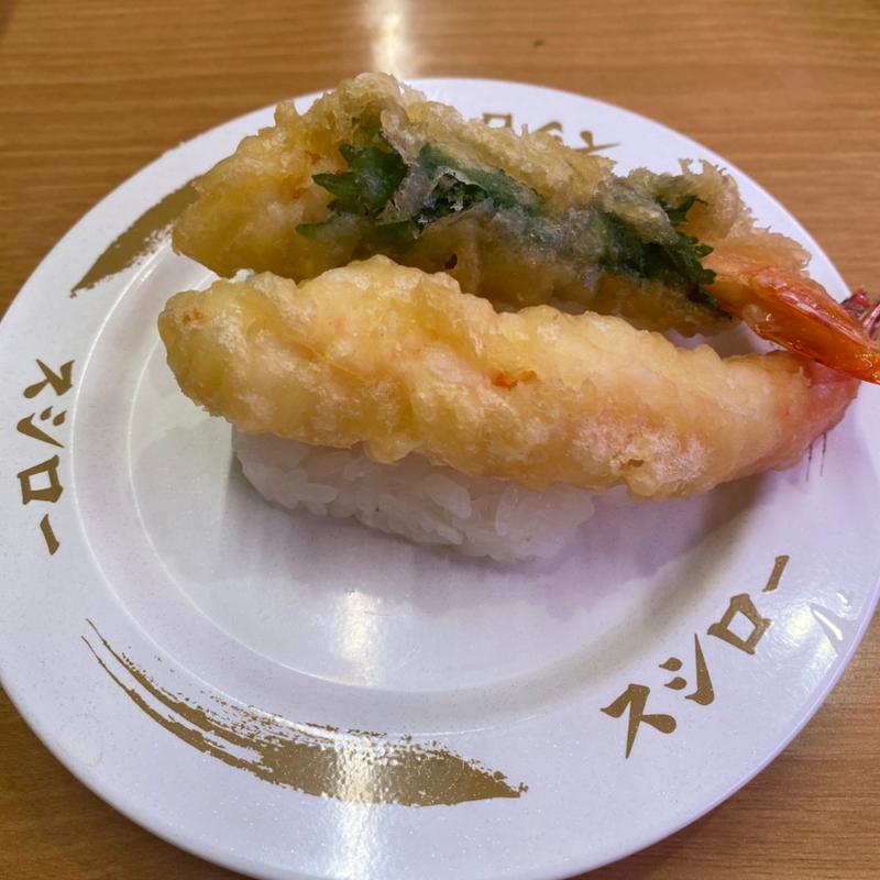 東海3県限定上えび天食べ比べ(スシロー 津島店)