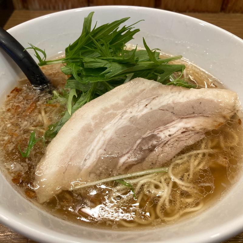 ニンニク塩ラーメン(神徳)
