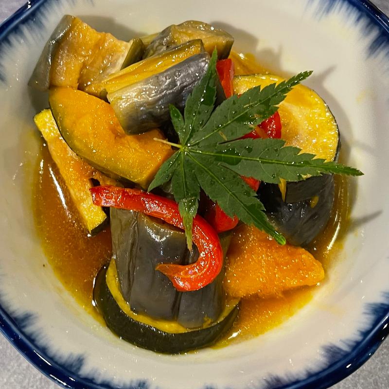 夏野菜揚げ出しレモン酢(鈴亭 （リンテイ）)