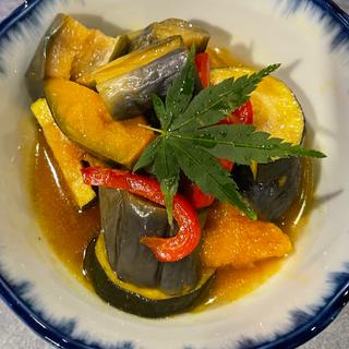 夏野菜揚げ出しレモン酢(鈴亭 （リンテイ）)