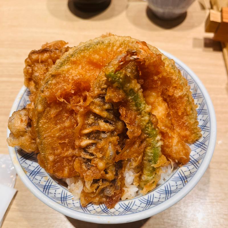 天丼(日本橋 天丼 金子半之助 Otemachi One店)