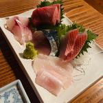 刺身盛り合わせ5種