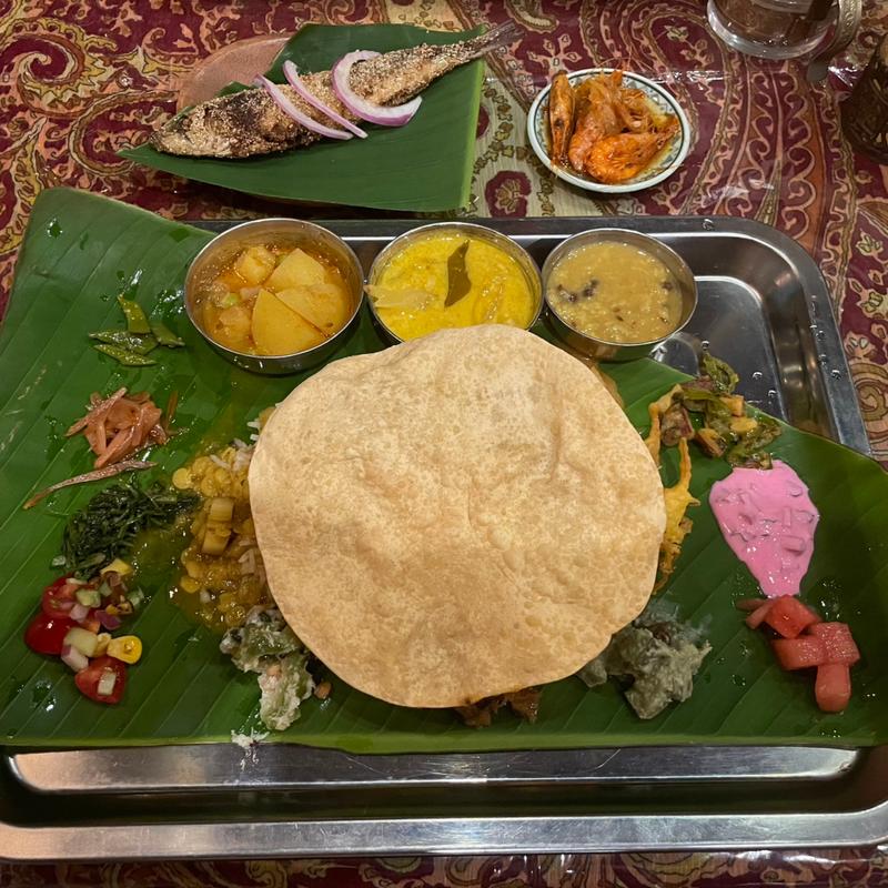 ミールス(SURYA宝塔寺CURRY)