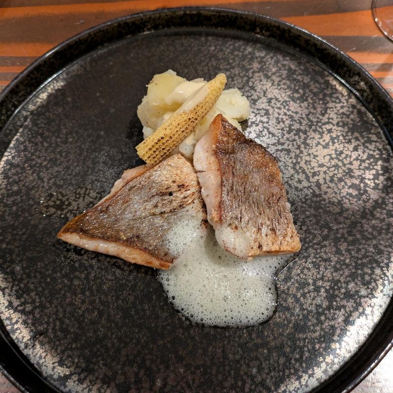 イシモチ（石川）の香草グリル(イタリア料理 ASCOLTO)