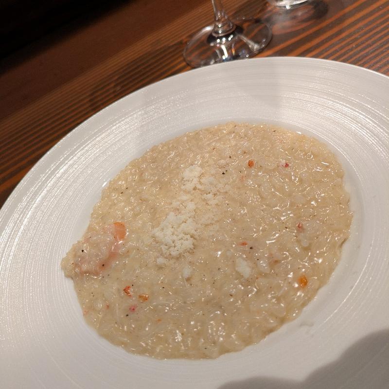 毛ガニ（石川 輪島）のリゾット(イタリア料理 ASCOLTO)