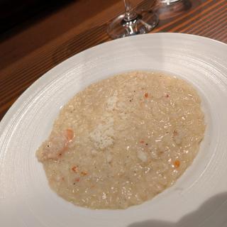 毛ガニ（石川 輪島）のリゾット(イタリア料理 ASCOLTO)