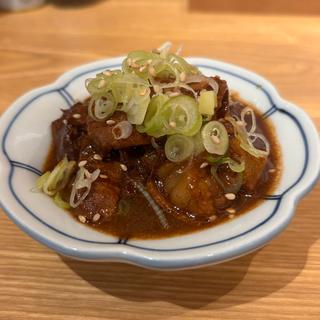 もつ煮込み（八丁味噌）(和牛小皿 しんうち 虎ノ門ヒルズ)
