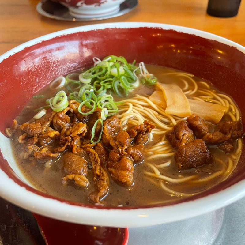 肉増しラーメン(徳島ラーメン麺王 神戸大津和店)