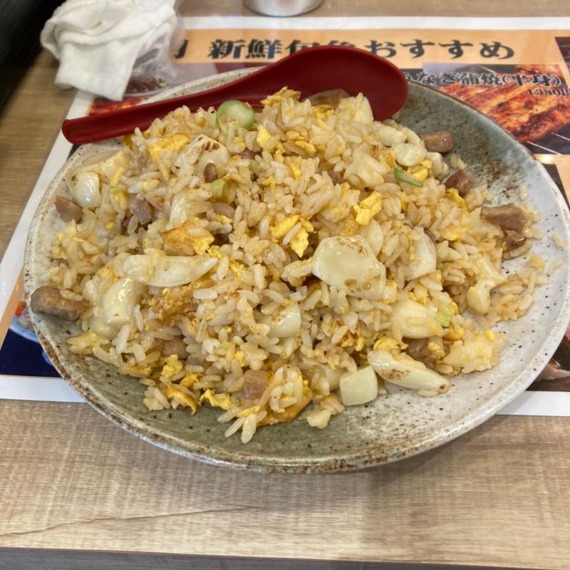 豚ニンニク炒飯(大衆食堂吉ざわ)