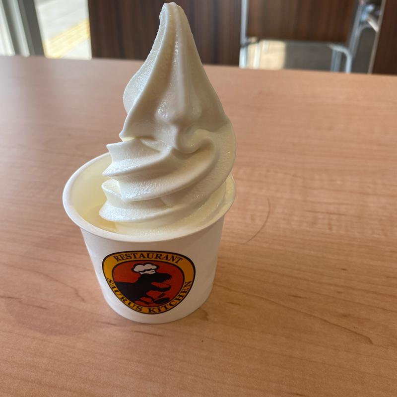 ソフトクリーム(レストラン ザウルスキッチン)