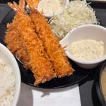 ロースかつ＆海老フライ2尾定食