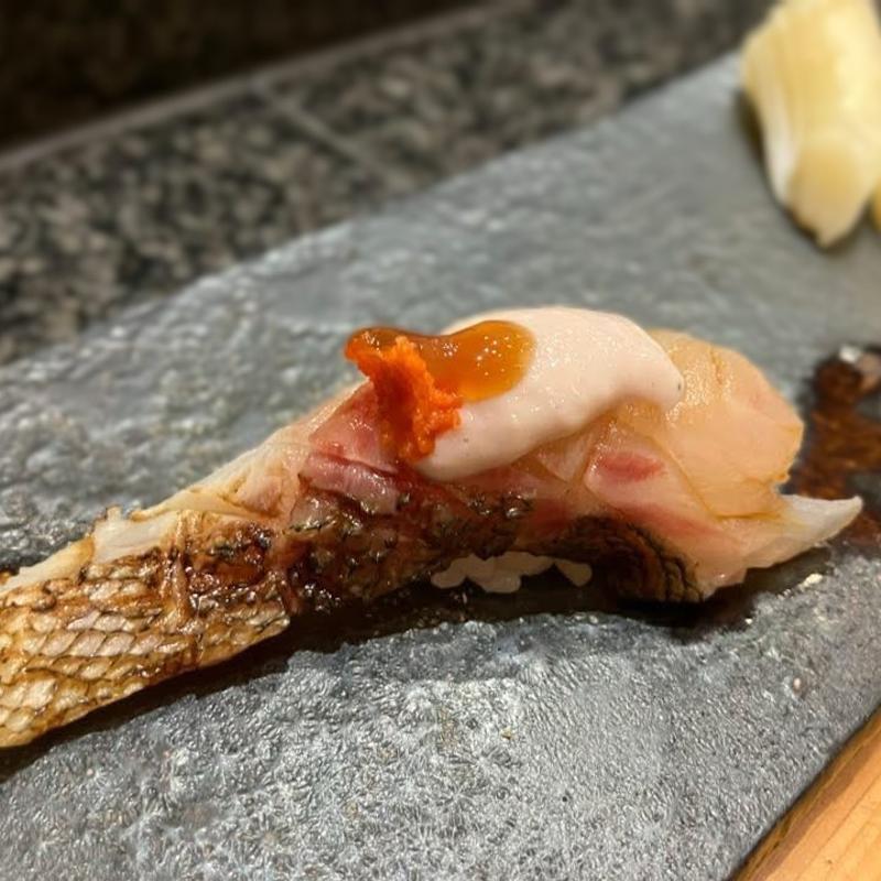 炙りイサキ(さかえ寿司)