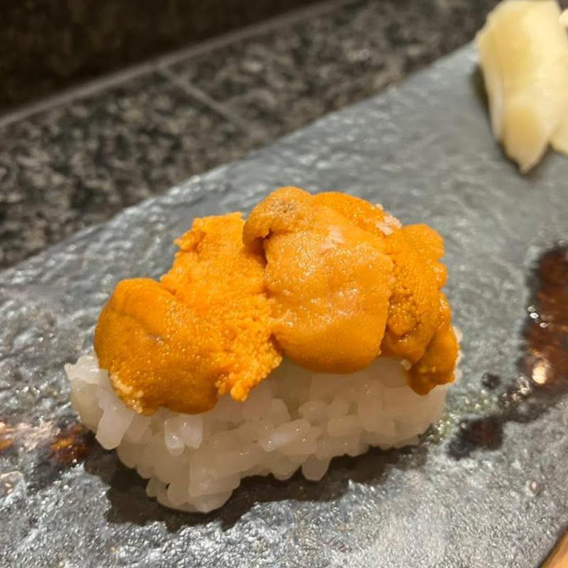 礼文のバフンウニ(さかえ寿司)