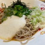 山形だし 夏野菜のネバトロそば