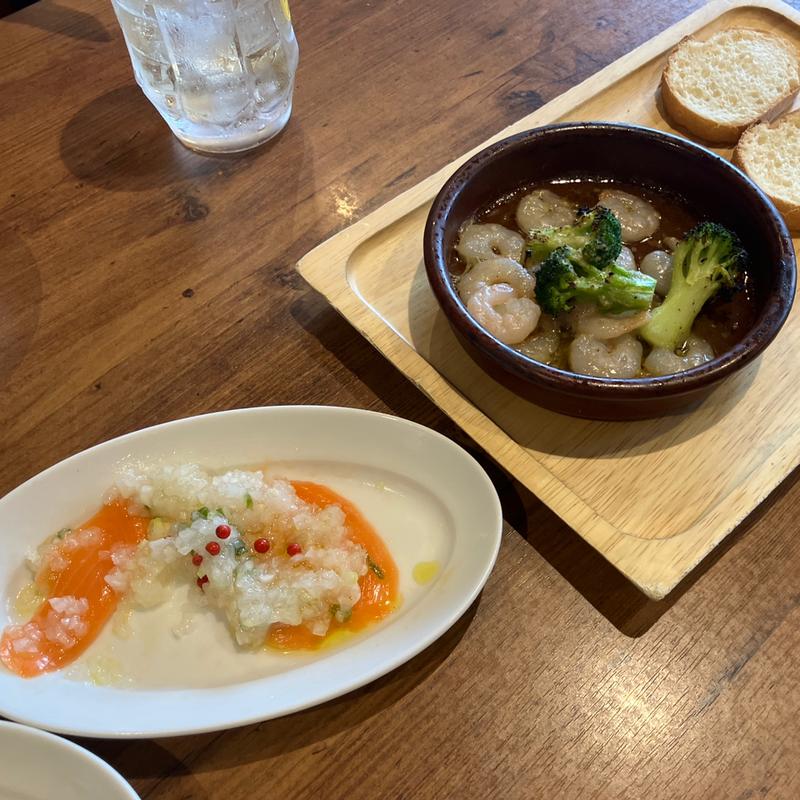 サーモンのカルパッチョ(オリーブの丘 多摩ニュータウン店 )