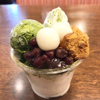 抹茶のフラソフティーノ