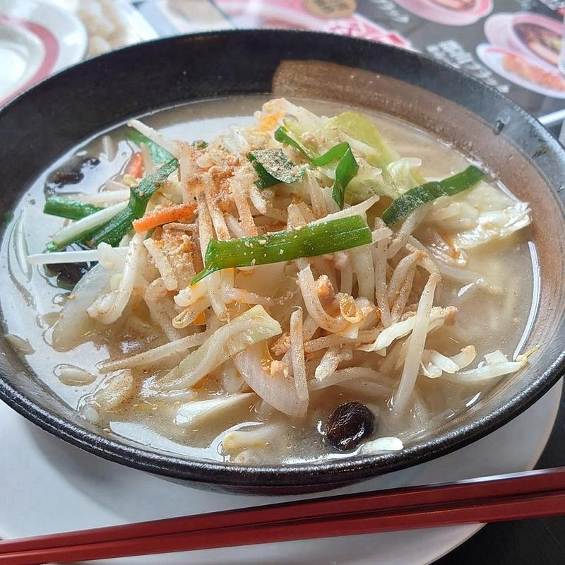 塩野菜タンメン(幸楽苑 調布深大寺店)