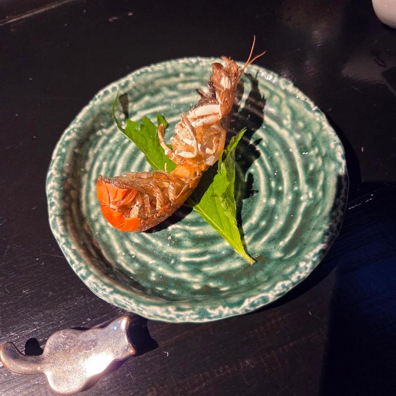 まじゃくの唐揚げ(季節のお料理 はなゆ)