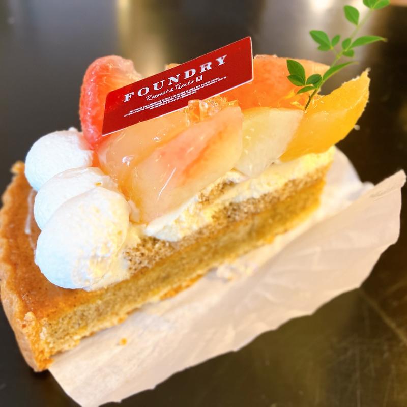 桃と紅茶のタルト(FOUNDRY（ファウンドリー） エキュート品川店)
