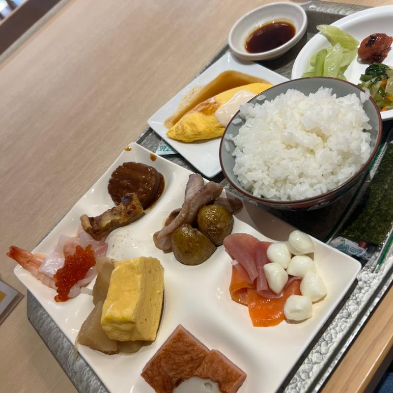 モーニングビュッフェ(月夜のうさぎ)