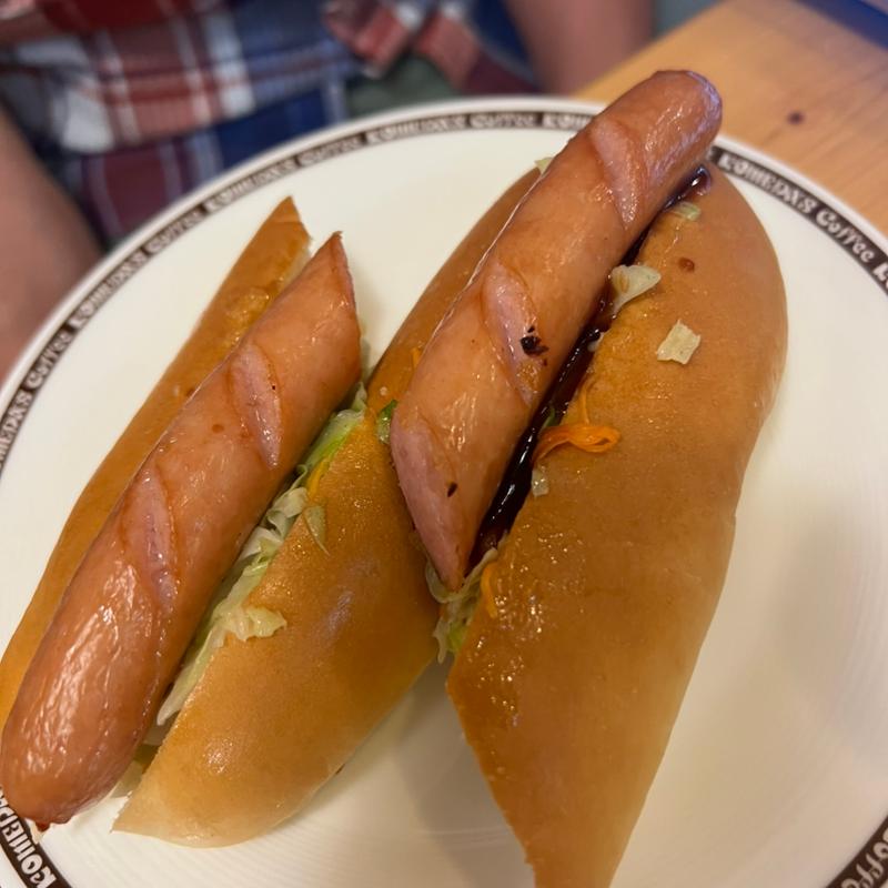 ホットドッグ(コメダ珈琲店 三木平田店)