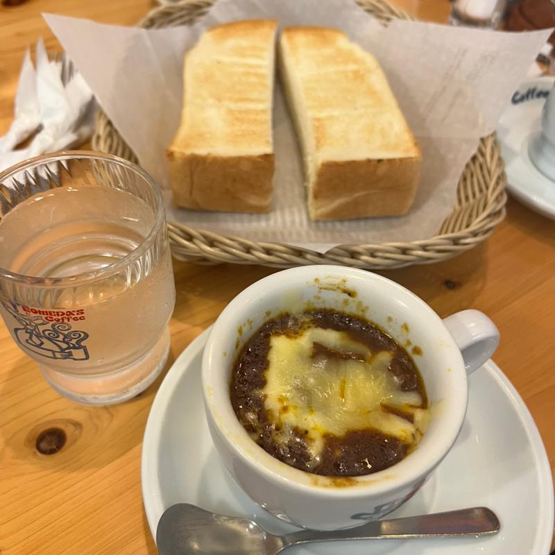 チーズカリートースト(コメダ珈琲店 三木平田店)