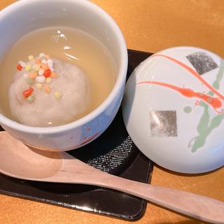 加賀会席 水無月（蓋物）