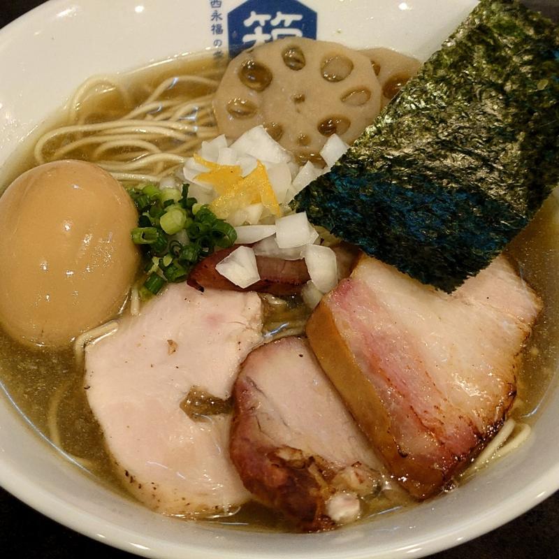 特製煮干らーめん(西永福の煮干箱)