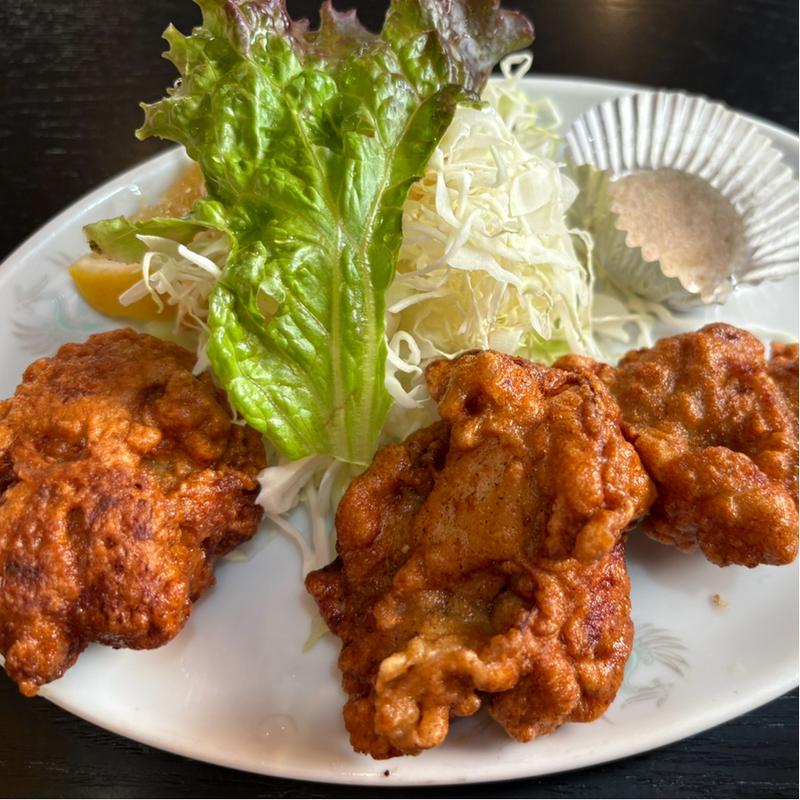 鳥の唐揚げハーフ(東来軒長束 )