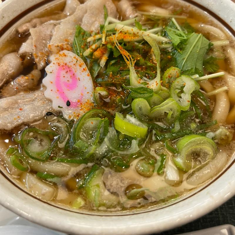 肉うどん(まるまつ 東根店)