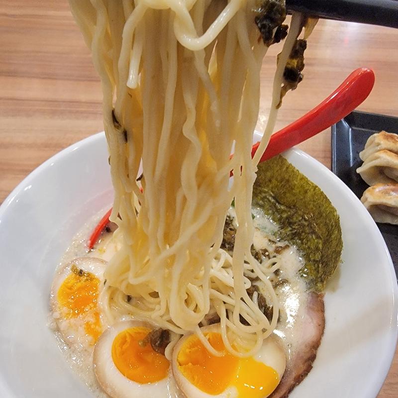 期間限定熊本高菜ラーメン(黒鵬熊本ラーメン)