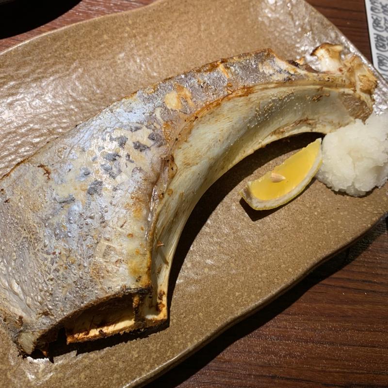 マグロかま塩胡椒焼き(清龍 池袋西口店)