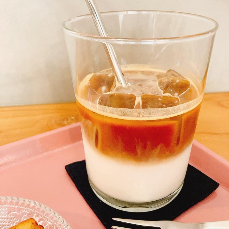 アイスカフェラテ(KIKI COFFEE)