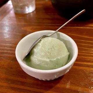 お口直しのソルベ