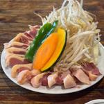 脂選別  赤種鶏定食