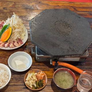 脂選別  赤種鶏定食