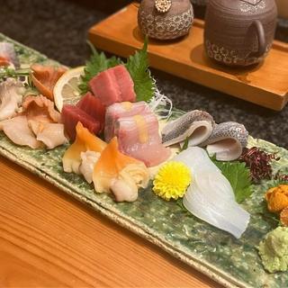 お刺身盛り合わせ(さかえ寿司)