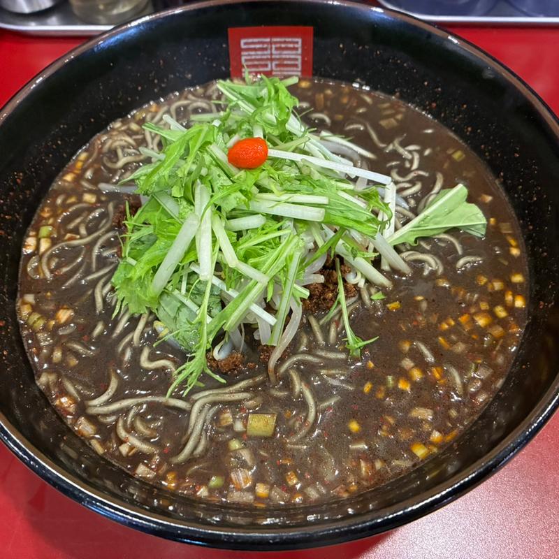 黒胡麻担担麺(京橋ササラ)