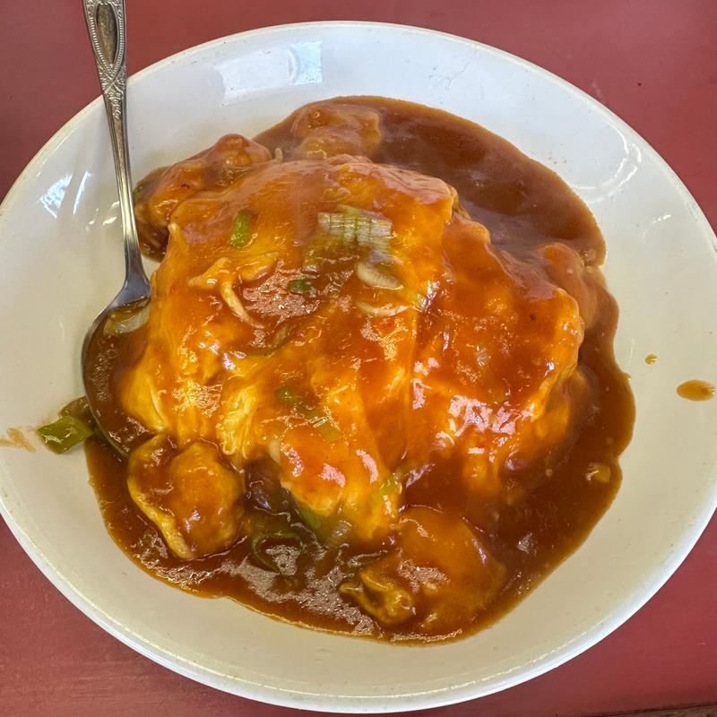 エビチリたまご炒飯(中華家がじゅまる )