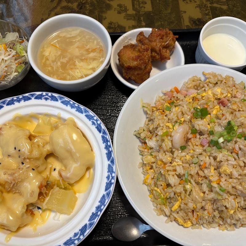 エビマヨ焼飯セット(GFC 香港スタイル飲茶レストラン)