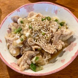 鶏皮ぽん酢