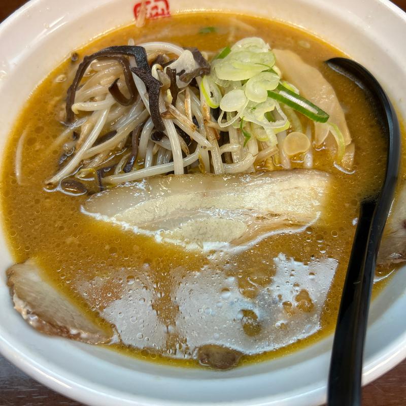 味噌ラーメン(らーめんもみじ イオン江別店)
